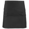 Black - Front - Premier Waist Apron - Workwear