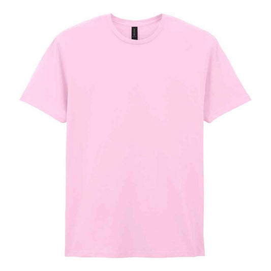 Light Pink - Front - Gildan Unisex Adult Soft Style T-Shirt