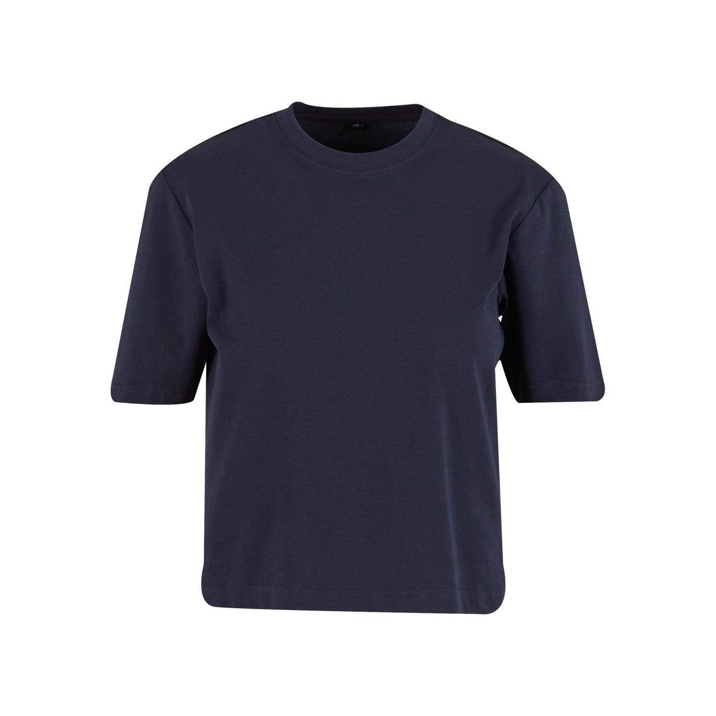 Navy - Front - Build Your Brand Womens-Ladies Sorona T-Shirt