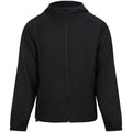 Black - Front - Just Cool Mens AWDis Track Jacket