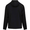 Black - Back - Just Cool Mens AWDis Track Jacket