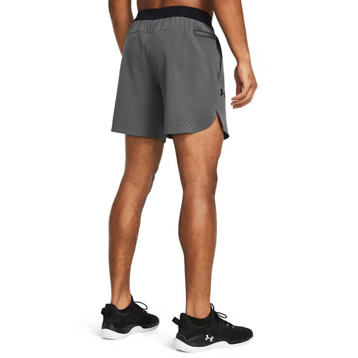 Castle Rock-Grey-Black - Lifestyle - Under Armour Mens Logo Shorts