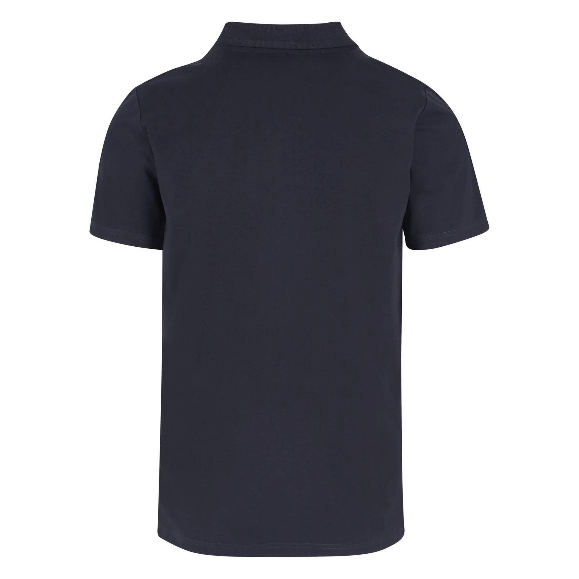 Navy - Back - Build Your Brand Mens Sorona Polo Shirt