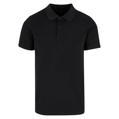 Black - Front - Build Your Brand Mens Sorona Polo Shirt