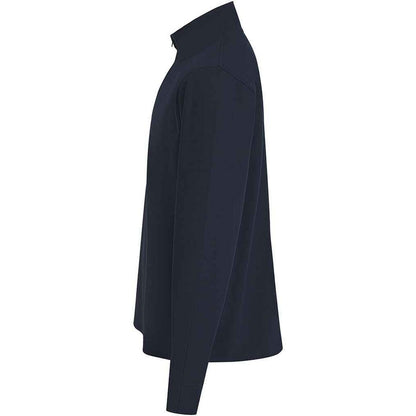 Navy - Side - Front Row Mens Pique Top