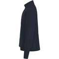 Navy - Side - Front Row Mens Pique Top