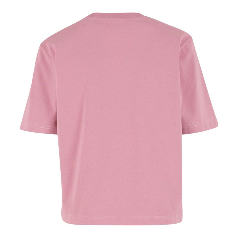 Dusty Pink - Back - Build Your Brand Womens-Ladies Sorona Loose T-Shirt