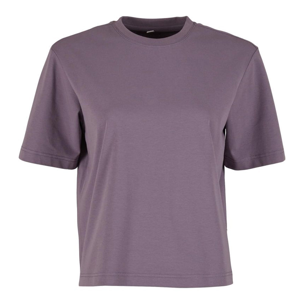 Dusty Purple - Front - Build Your Brand Womens-Ladies Sorona Loose T-Shirt