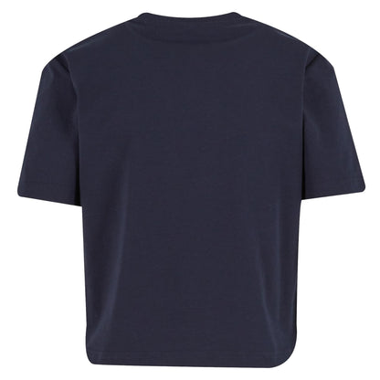 Navy - Back - Build Your Brand Womens-Ladies Sorona Loose T-Shirt