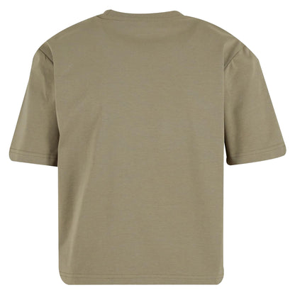 Pale Olive - Back - Build Your Brand Womens-Ladies Sorona Loose T-Shirt