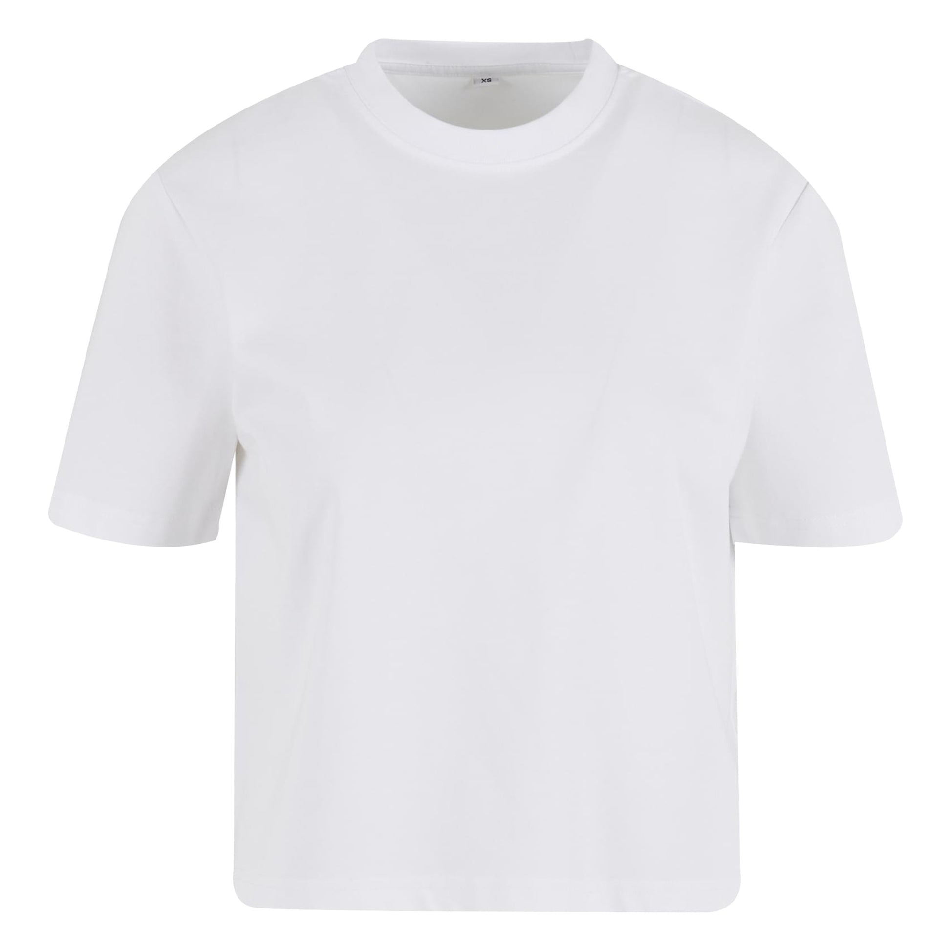 White - Front - Build Your Brand Womens-Ladies Sorona Loose T-Shirt