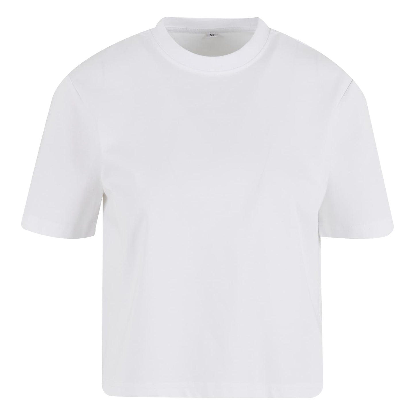 White - Front - Build Your Brand Womens-Ladies Sorona Loose T-Shirt