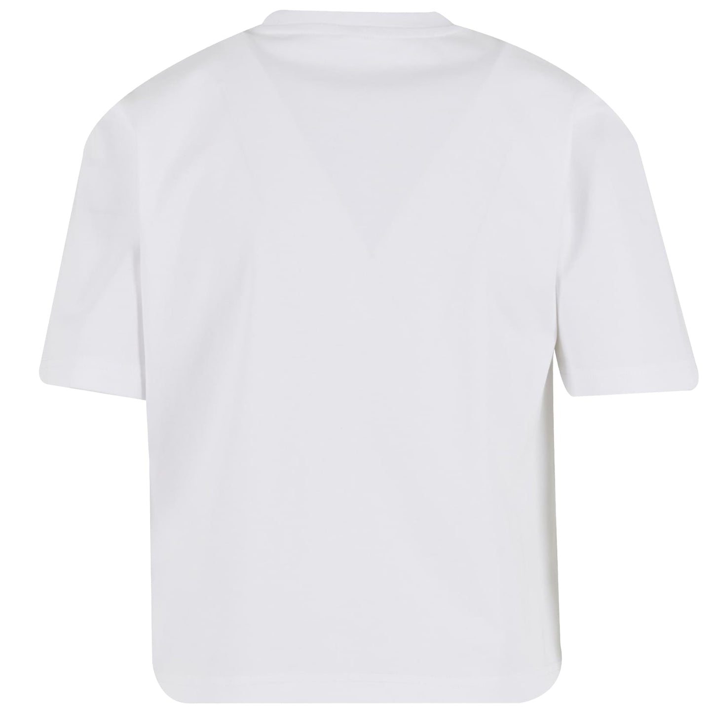 White - Back - Build Your Brand Womens-Ladies Sorona Loose T-Shirt