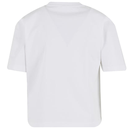 White - Back - Build Your Brand Womens-Ladies Sorona Loose T-Shirt