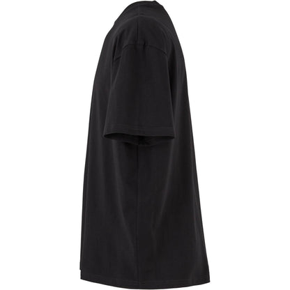 Black - Side - Build Your Brand Unisex Adult Cotton Loose T-Shirt