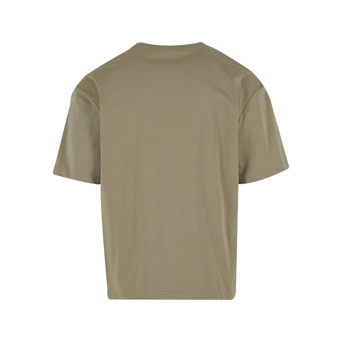 Pale Olive - Back - Build Your Brand Mens Sorona Loose Fit T-Shirt