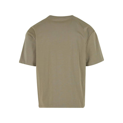 Pale Olive - Back - Build Your Brand Mens Sorona Loose Fit T-Shirt