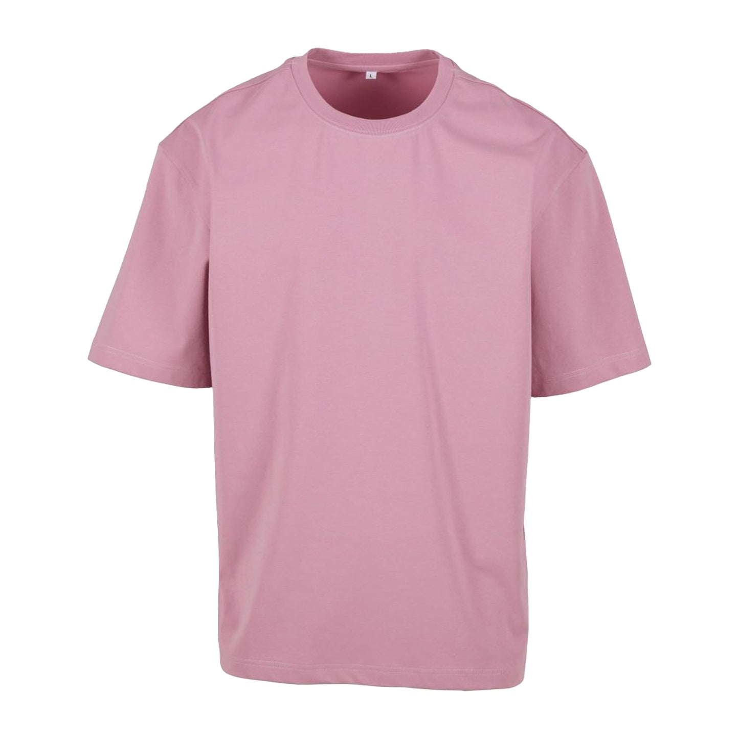 Dusty Pink - Front - Build Your Brand Mens Sorona Loose Fit T-Shirt