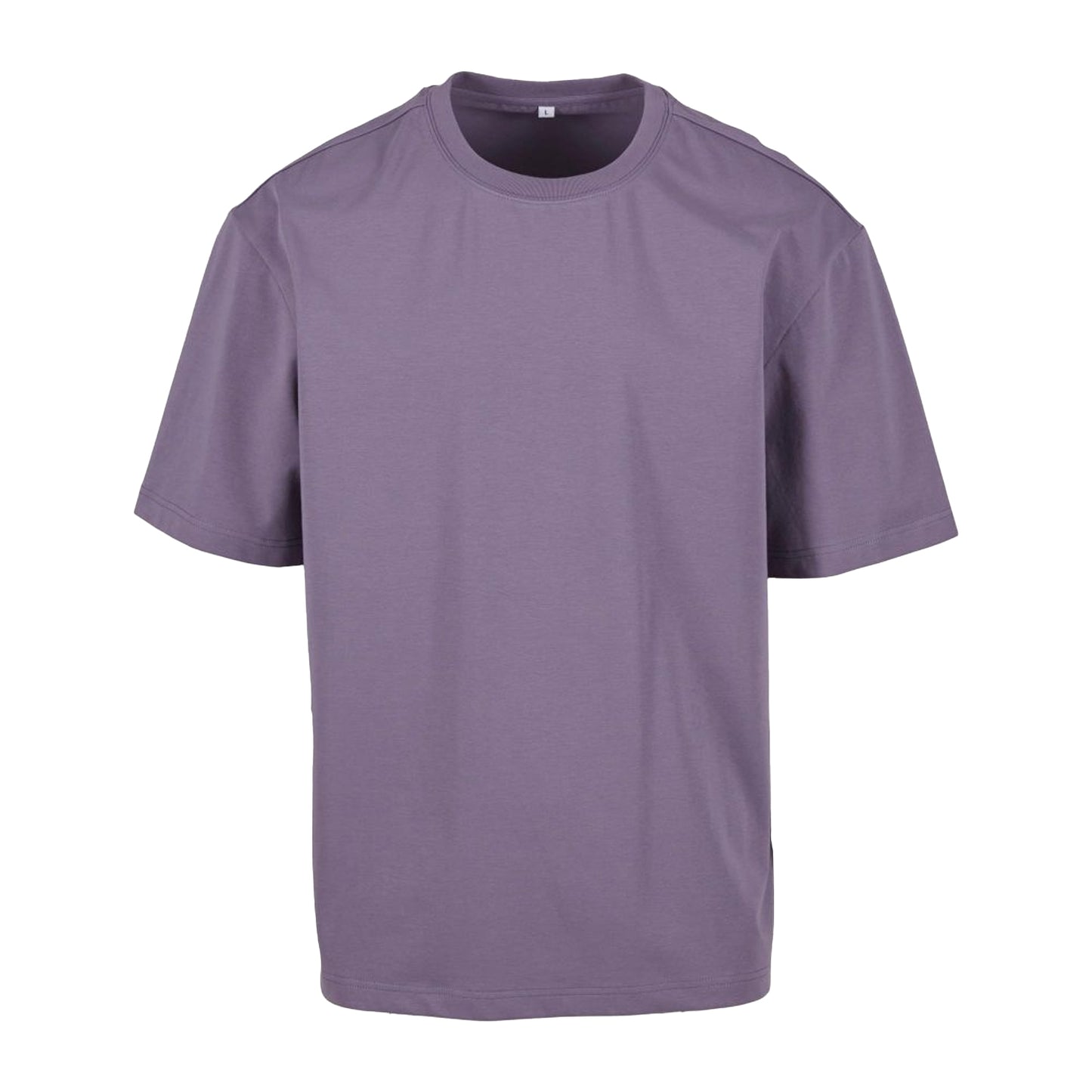 Dusty Purple - Front - Build Your Brand Mens Sorona Loose Fit T-Shirt