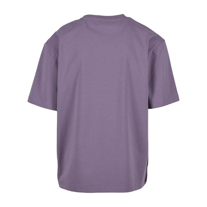 Dusty Purple - Back - Build Your Brand Mens Sorona Loose Fit T-Shirt