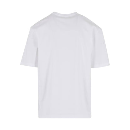 White - Back - Build Your Brand Mens Sorona Loose Fit T-Shirt