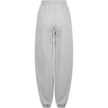 Light Asphalt - Back - Build Your Brand Womens-Ladies Fluffy Sweatpants