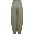 Pale Olive - Back - Build Your Brand Womens-Ladies Fluffy Sweatpants