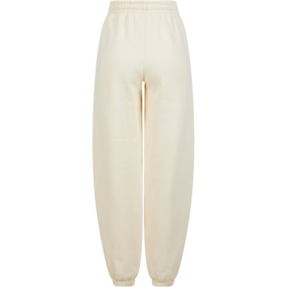 White Sand - Back - Build Your Brand Womens-Ladies Fluffy Sweatpants