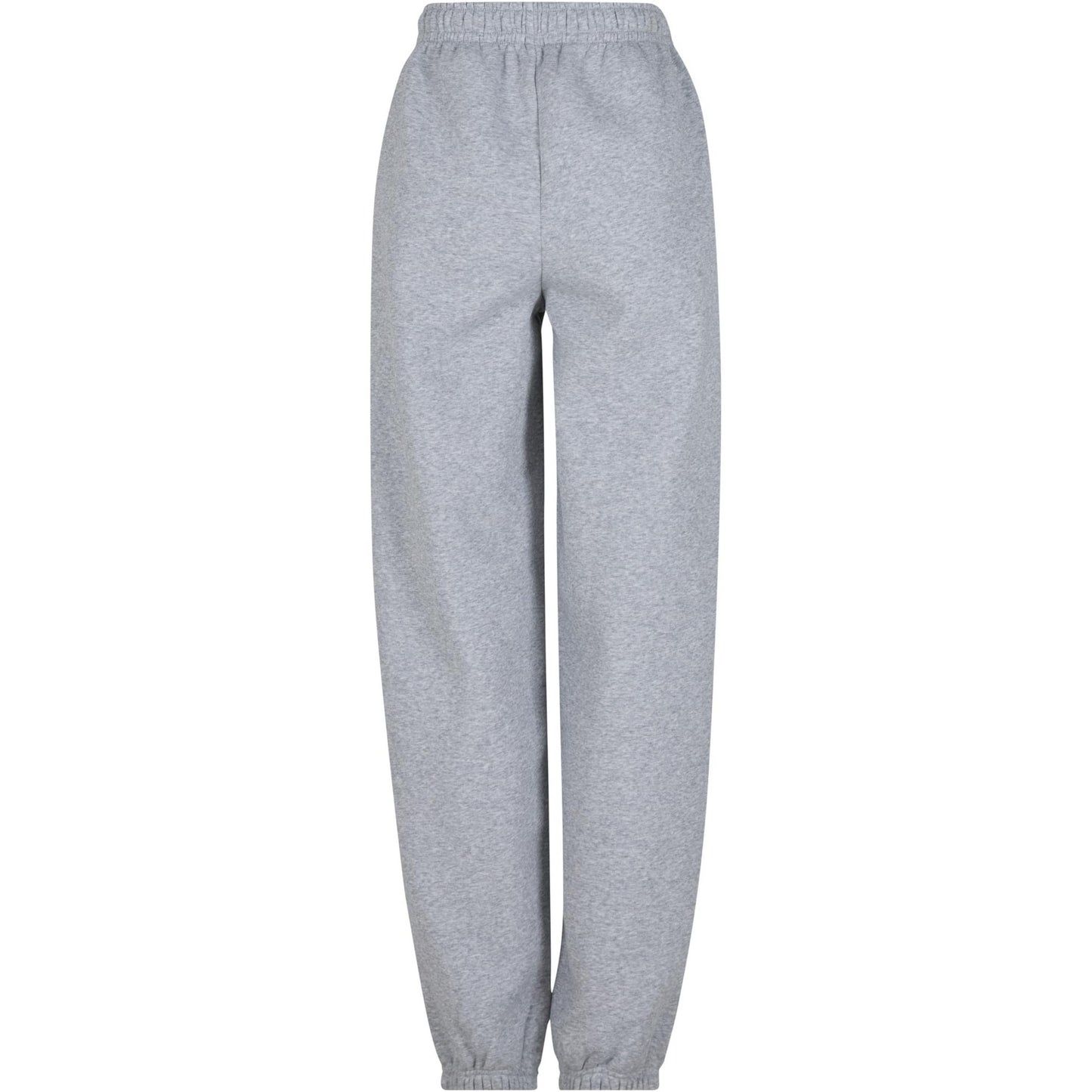 Heather Grey - Back - Build Your Brand Womens-Ladies Fluffy Sweatpants