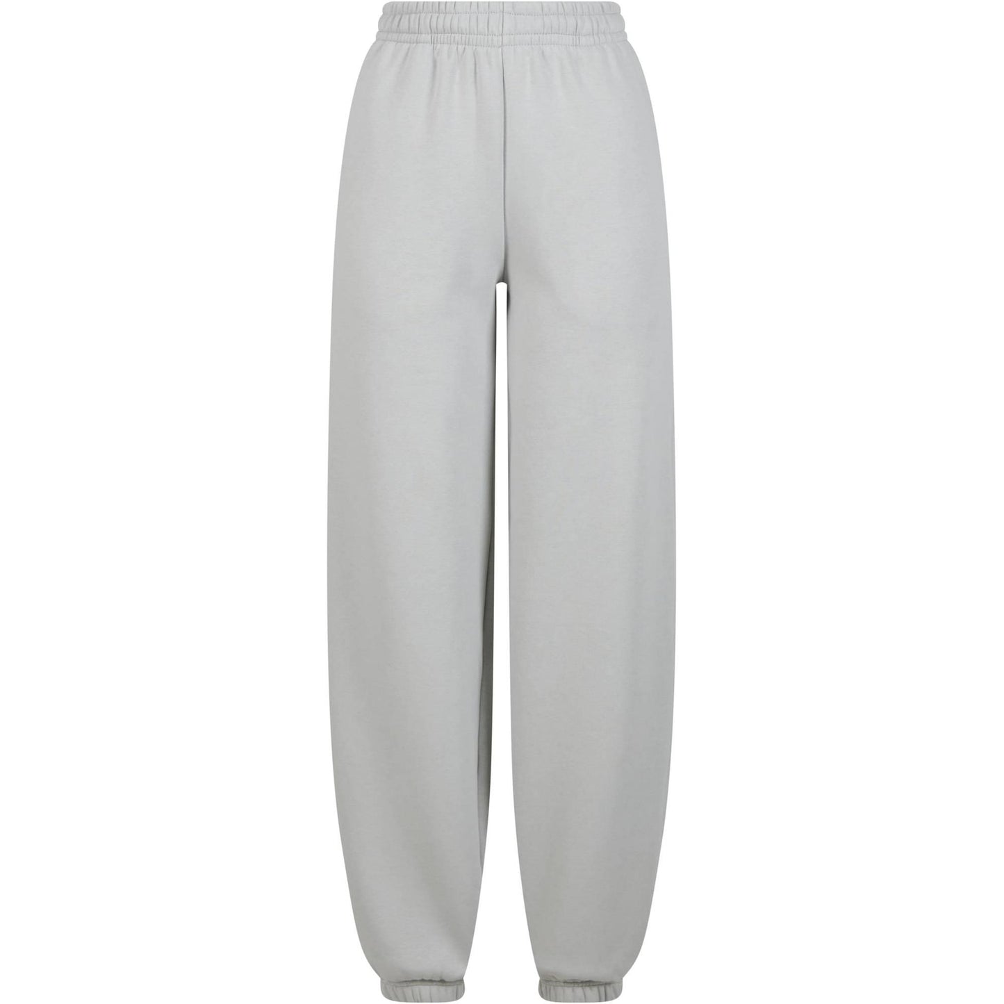 Light Asphalt - Front - Build Your Brand Womens-Ladies Fluffy Sweatpants