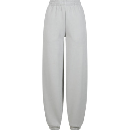 Light Asphalt - Front - Build Your Brand Womens-Ladies Fluffy Sweatpants