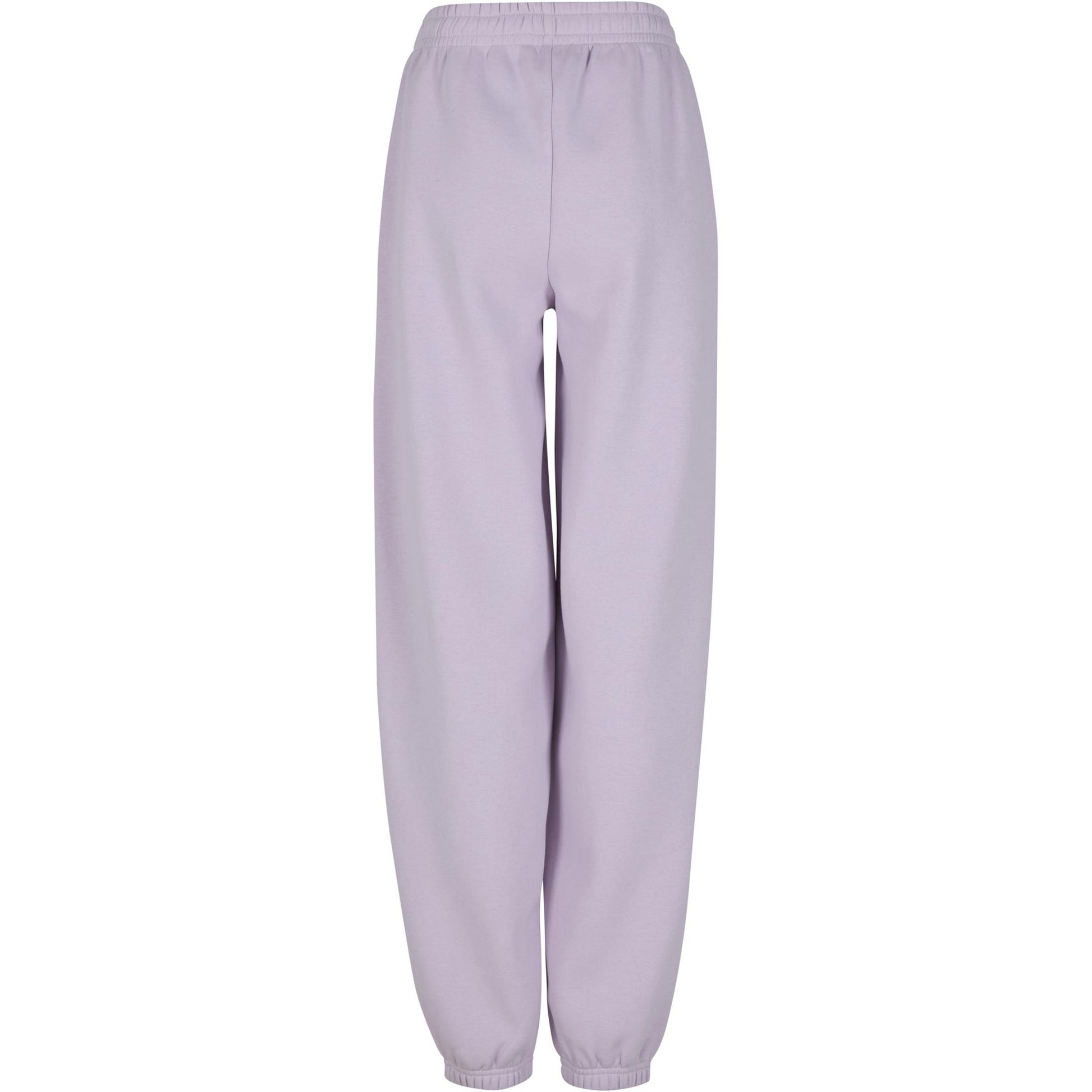 Lilac - Back - Build Your Brand Womens-Ladies Fluffy Sweatpants