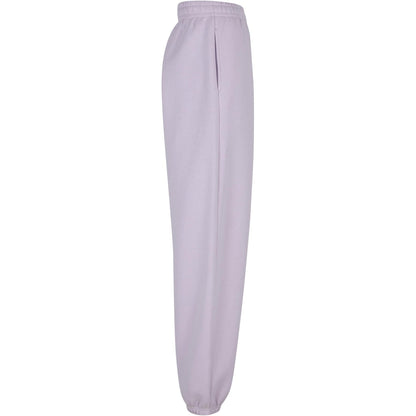 Lilac - Lifestyle - Build Your Brand Womens-Ladies Fluffy Sweatpants