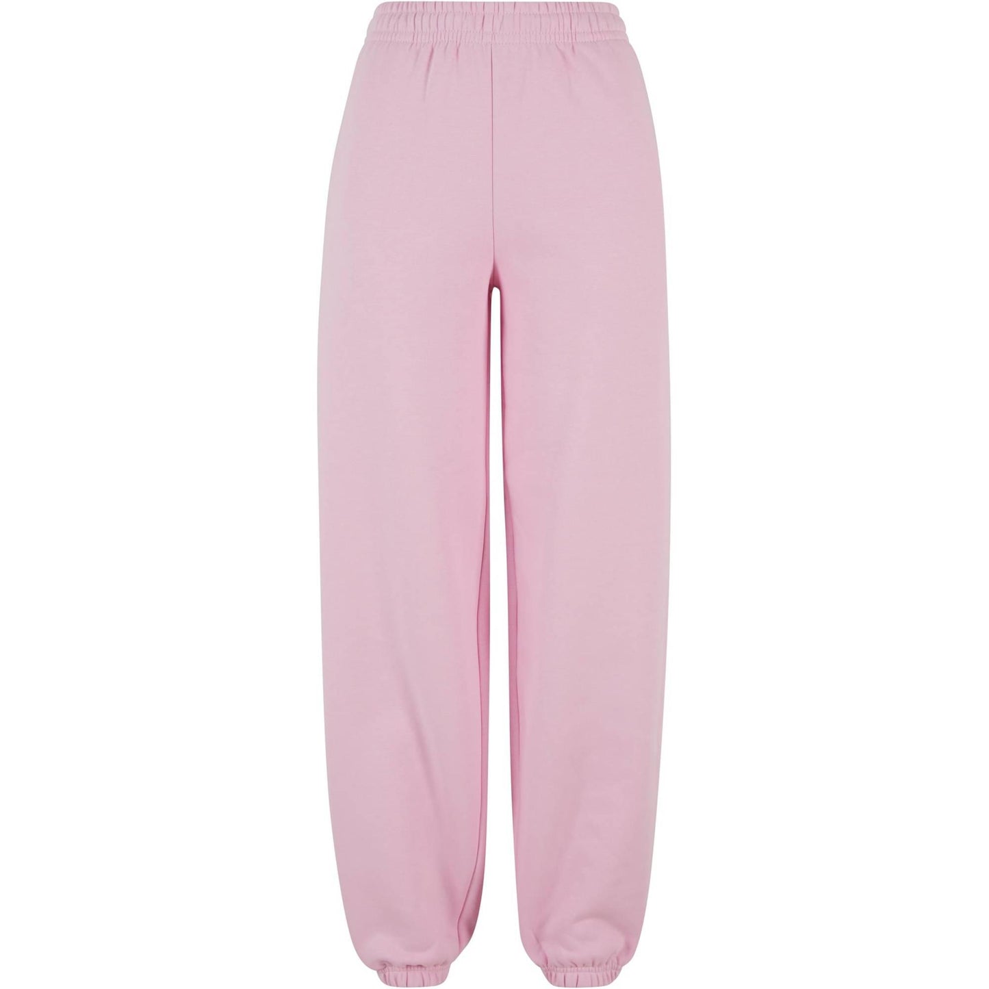 Soft Pink - Front - Build Your Brand Womens-Ladies Fluffy Sweatpants