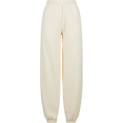 White Sand - Front - Build Your Brand Womens-Ladies Fluffy Sweatpants