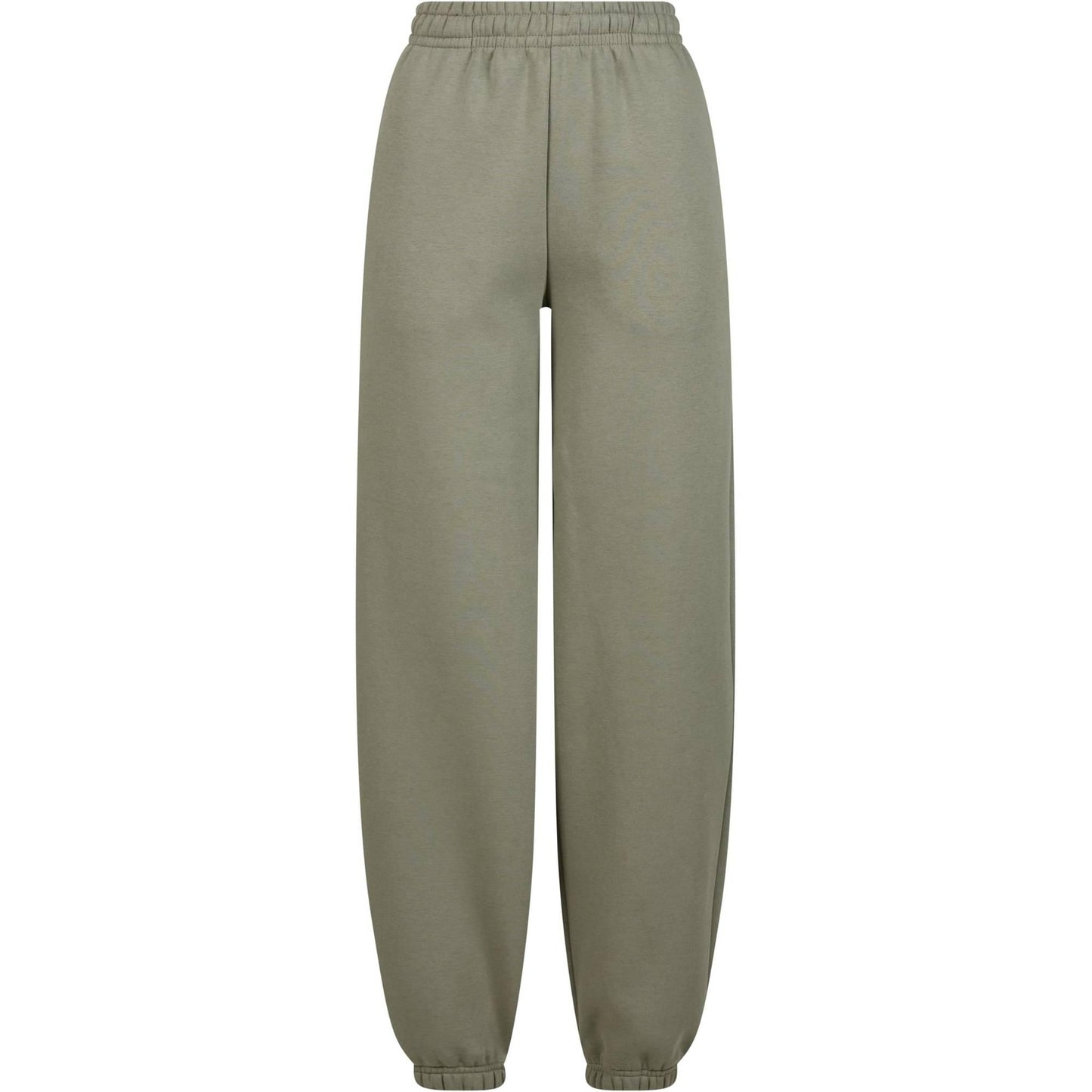 Pale Olive - Front - Build Your Brand Womens-Ladies Fluffy Sweatpants
