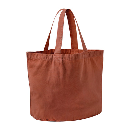 Vintage Orange Rust - Front - Westford Mill Garment Dyed 29L Tote Bag
