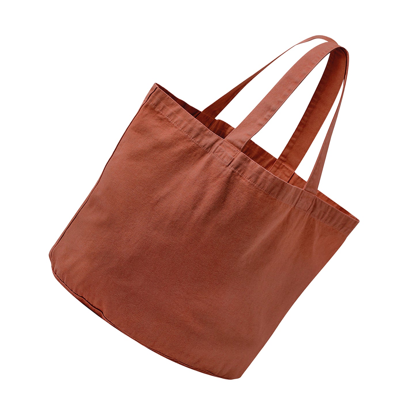 Vintage Orange Rust - Back - Westford Mill Garment Dyed 29L Tote Bag