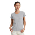 Light Oxford - Back - Russell Womens-Ladies Authentic Classic T-Shirt