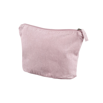 Vintage Dusky Pink - Back - Westford Mill Garment Dyed Accessory Bag