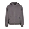 Magnet - Front - Build Your Brand Unisex Adult Fluffy Full Zip Hoodie