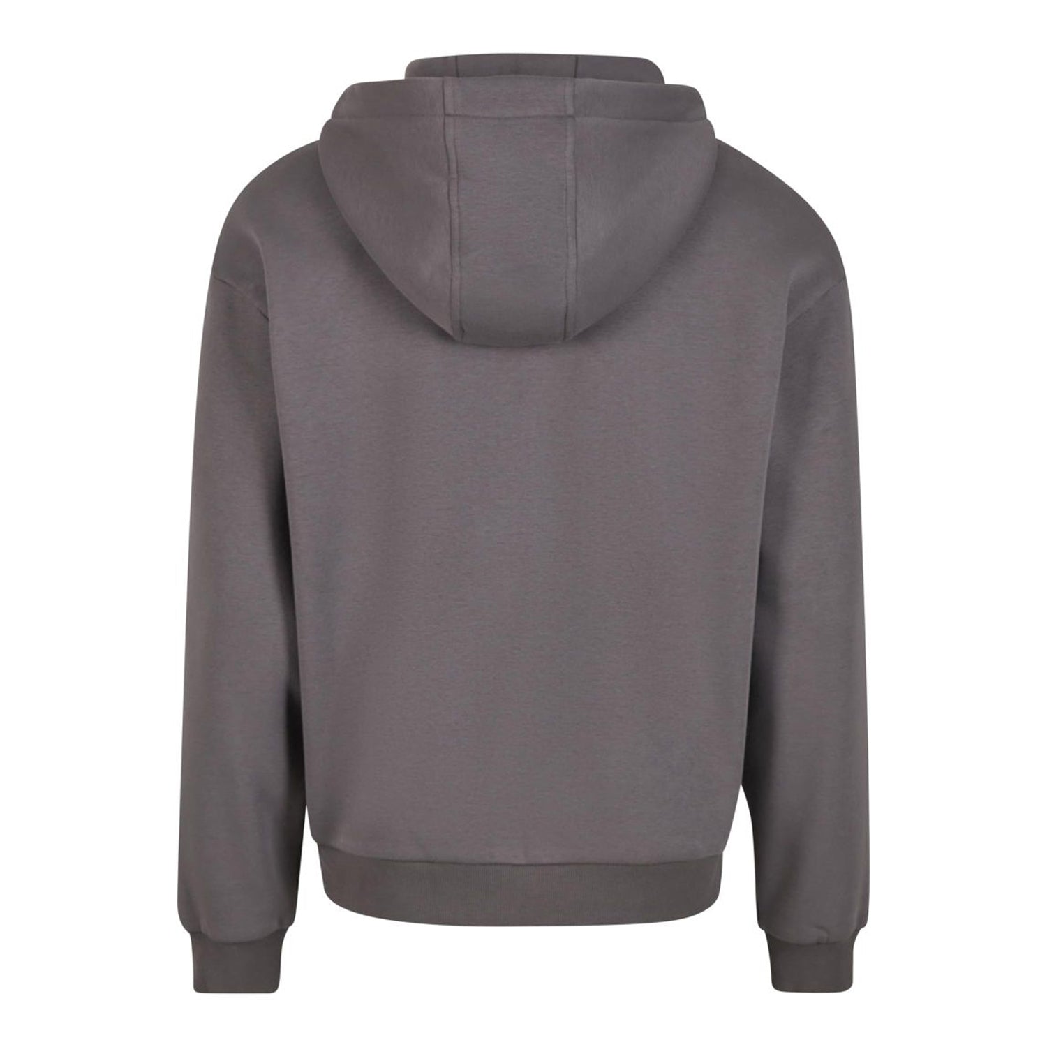 Magnet - Back - Build Your Brand Unisex Adult Fluffy Full Zip Hoodie