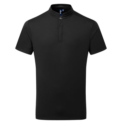 Black - Front - Premier Unisex Adult Coolchecker Chef Shirt