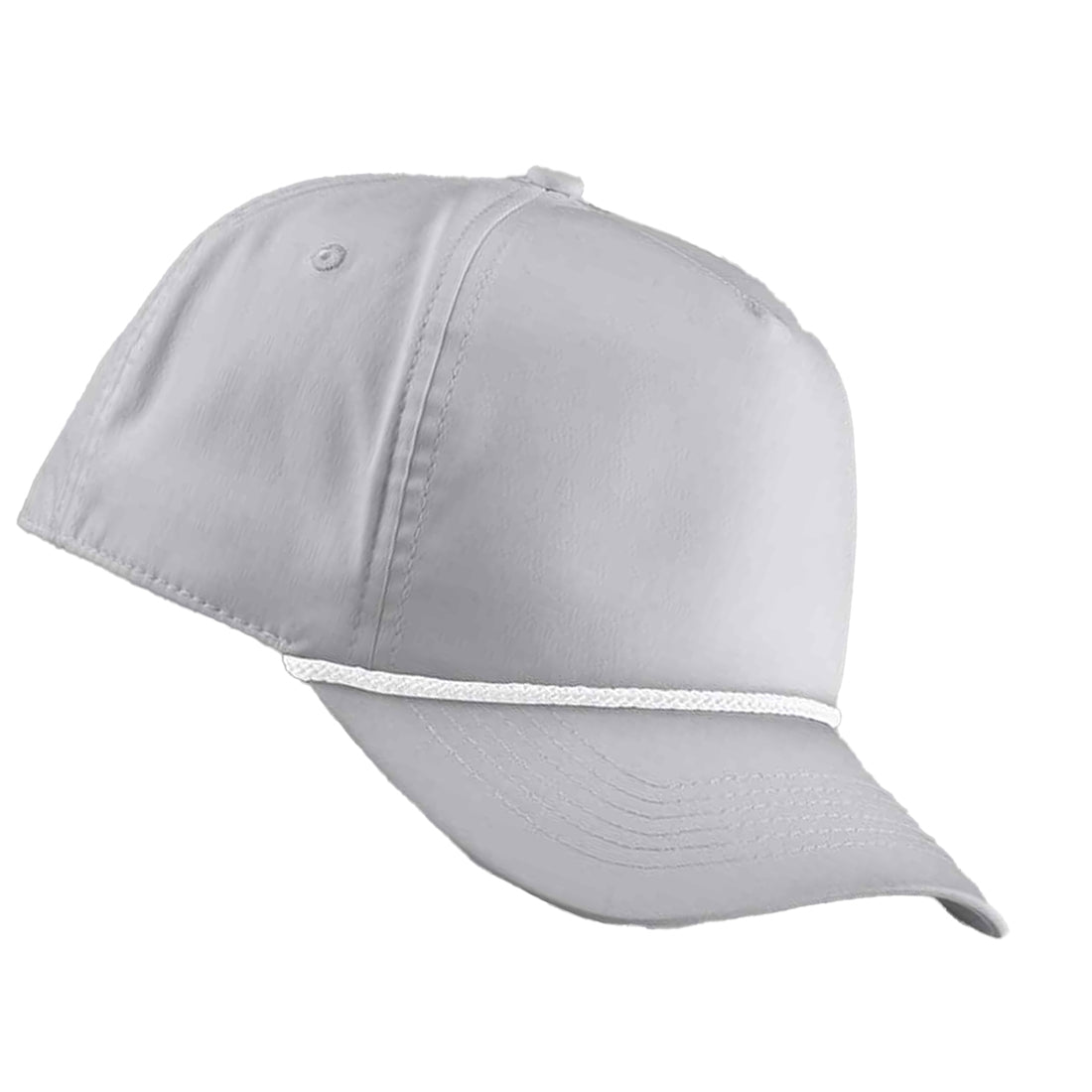 Light Grey-White - Back - Beechfield Coolmax Baseball Cap