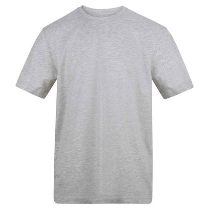 Grey - Front - Awdis Unisex Adult Crew Neck T-Shirt