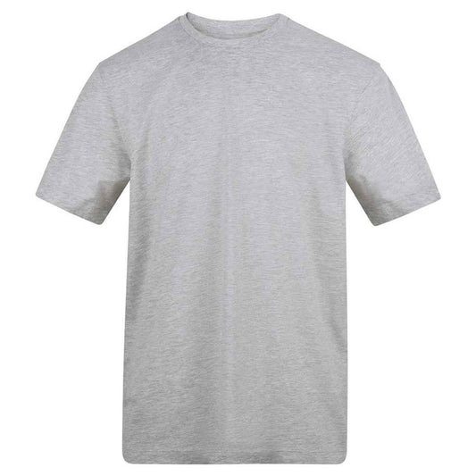 Grey - Front - Awdis Unisex Adult Crew Neck T-Shirt