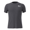 Castle Rock Grey - Front - Under Armour Unisex Adult HeatGear T-Shirt