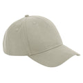 Stone - Front - Beechfield Unisex Adult EarthAware Organic Baseball Cap