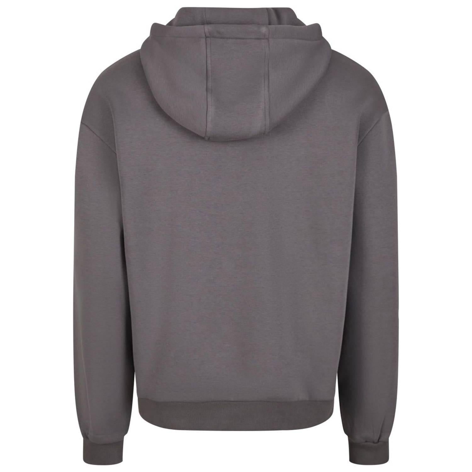 Magnet - Back - Build Your Brand Unisex Adult Fluffy Pullover Hoodie