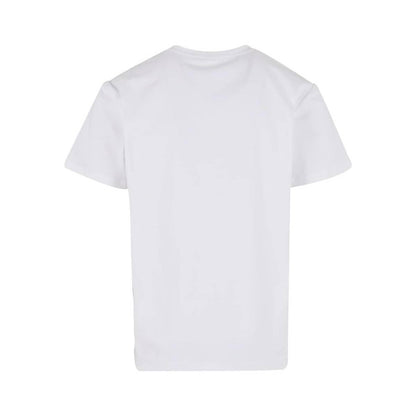 White - Back - Build Your Brand Mens Sorona Regular T-Shirt
